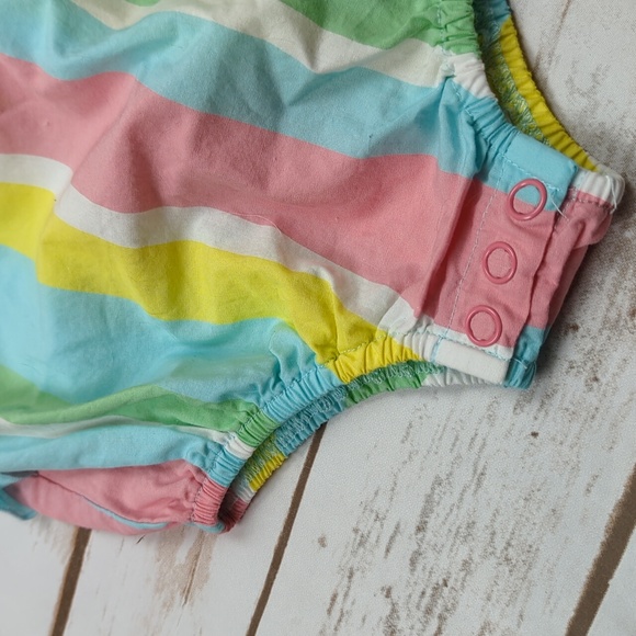 Matilda Jane Striped Bubble Romper 6-12M - Picture 2 of 4